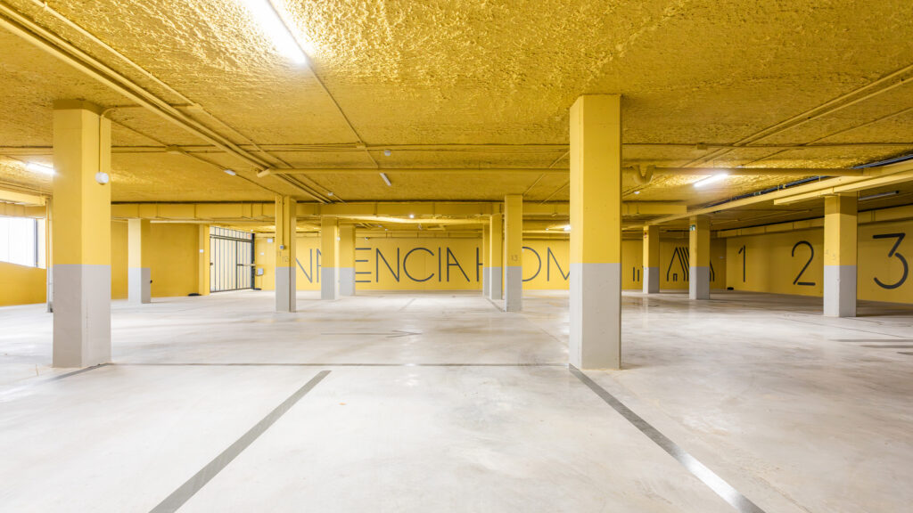 Señalética de garajes del proyecto Valencia Home