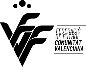Logo Federación de Fútbol Comunitat Valenciana - cliente de Rótulos Rapsa