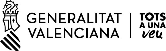 Logo Generalitat Valenciana - cliente de rotulación Rótulos Rapsa